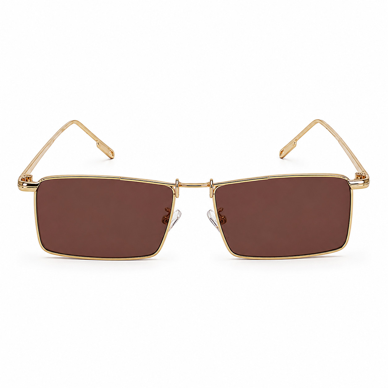 Aujla Sunglasses Gold Brown